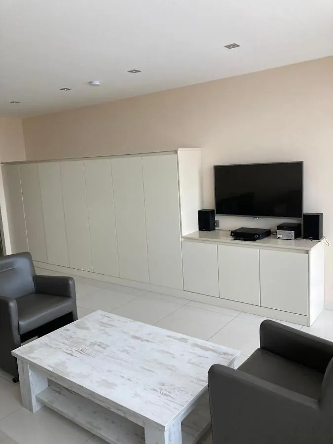 Apartment Seaview Studio: Beachfront Retreat with Panoramic Ocean Views Ostend Belgium